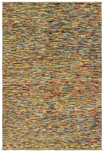 Abrash Handwoven Tribal Rug