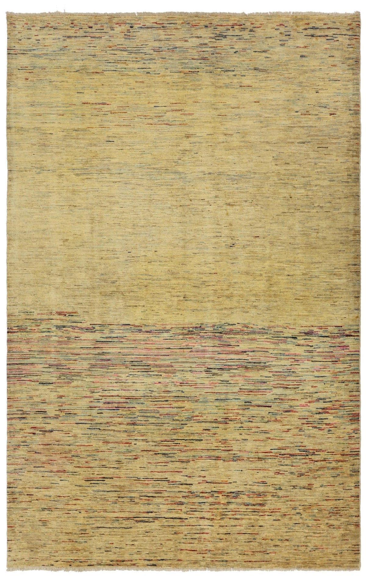 Abrash Handwoven Tribal Rug
