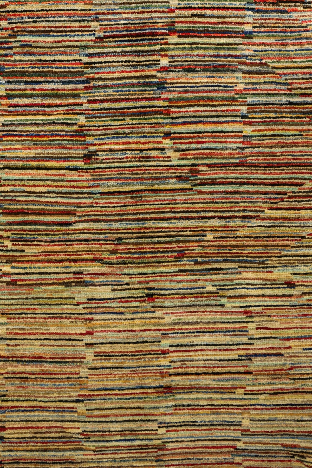 Abrash Handwoven Tribal Rug, J79558