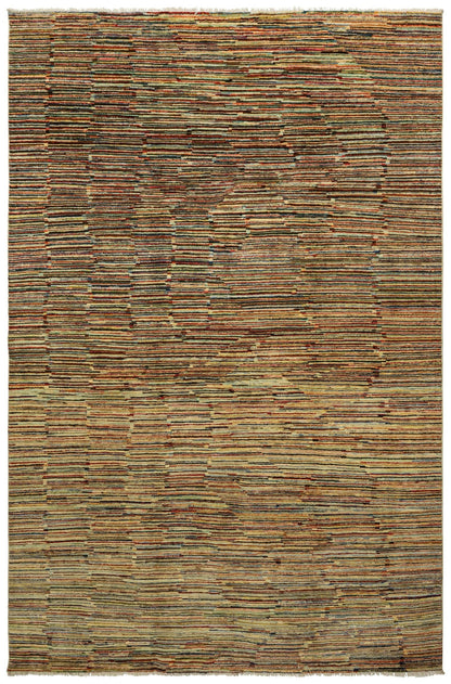 Abrash Handwoven Tribal Rug
