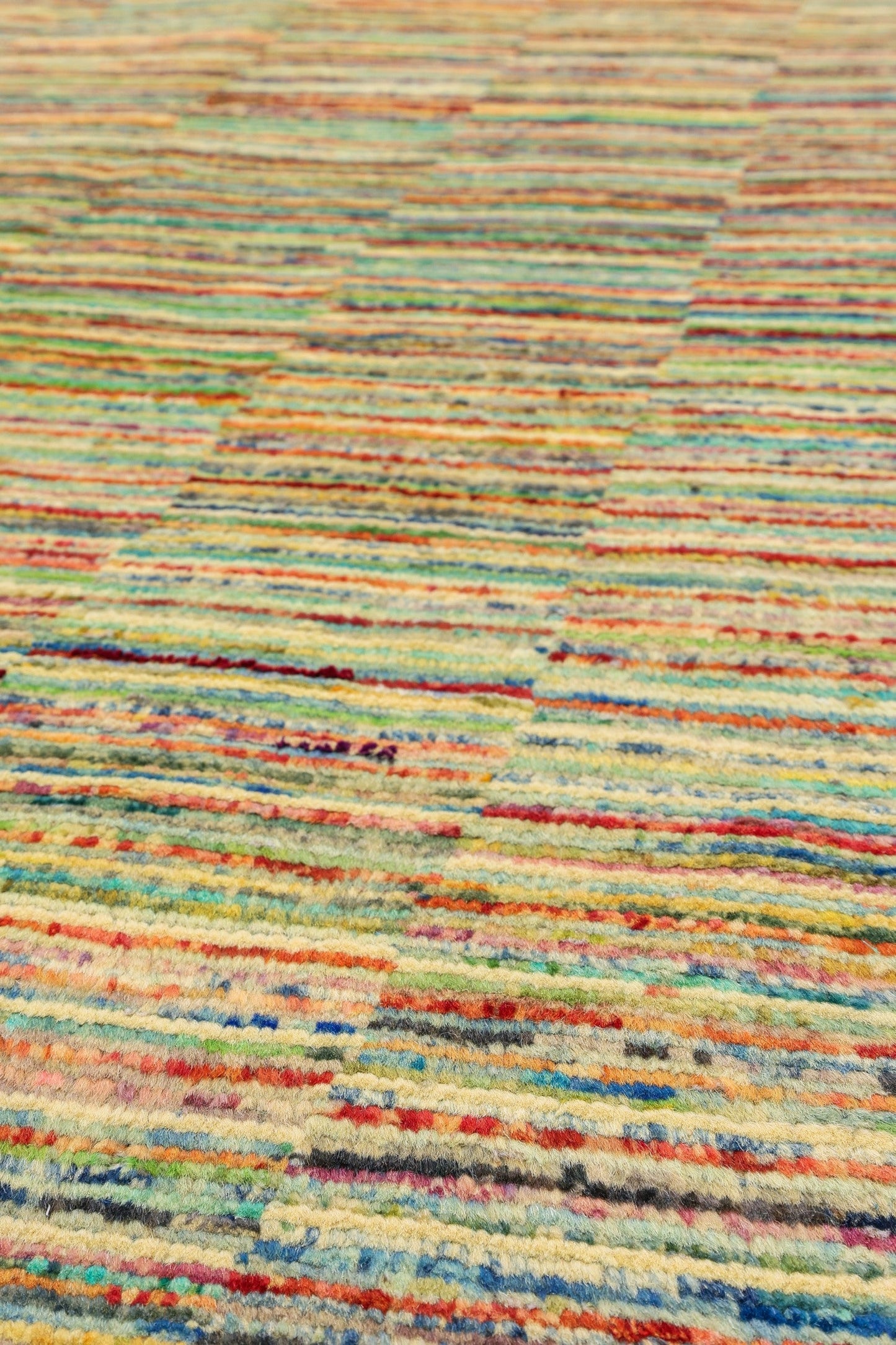 Abrash Handwoven Tribal Rug, J79561