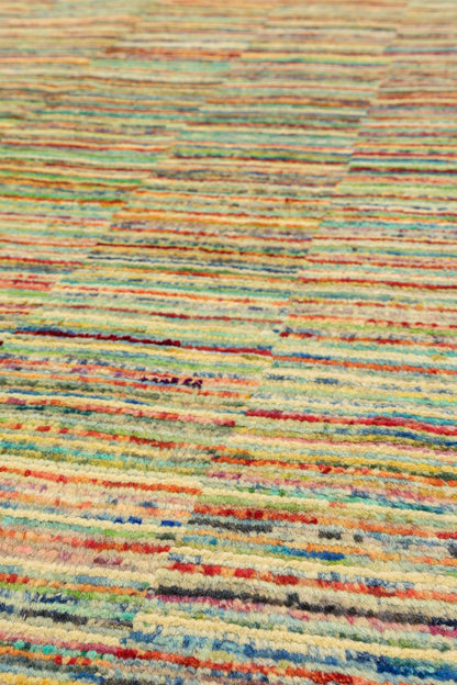 Abrash Handwoven Tribal Rug, J79561
