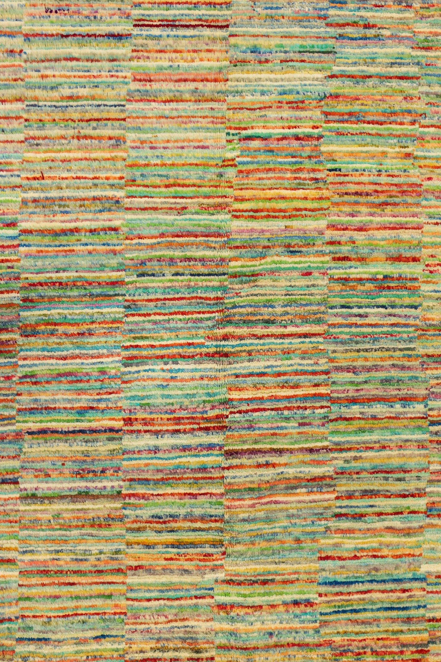 Abrash Handwoven Tribal Rug, J79561