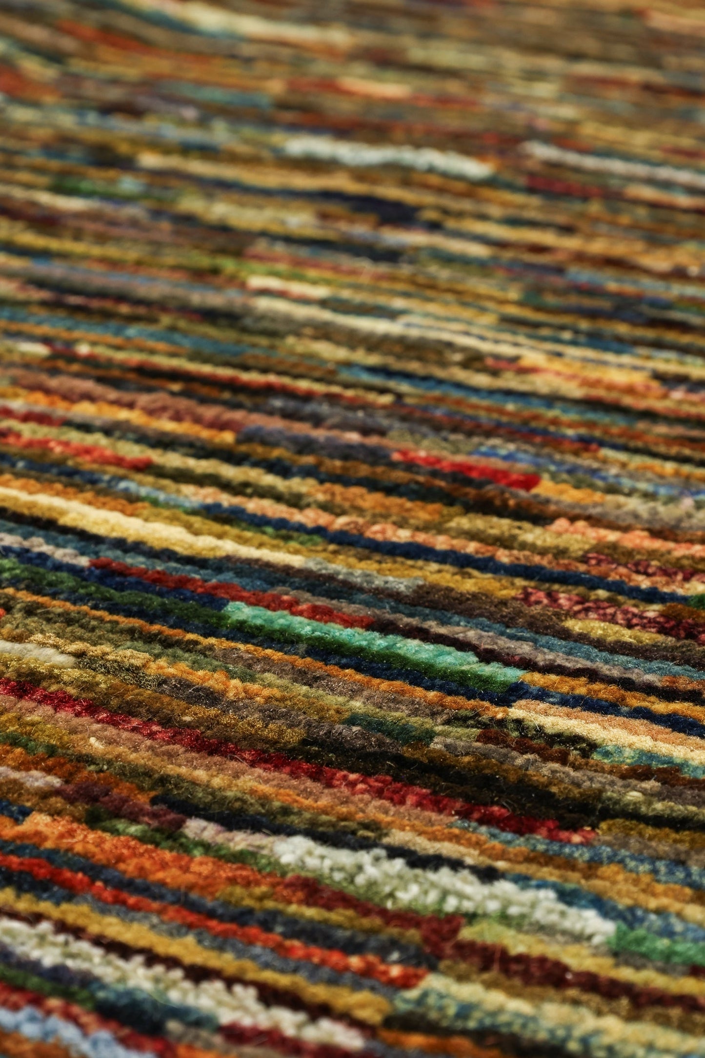 Abrash Handwoven Tribal Rug, J79562