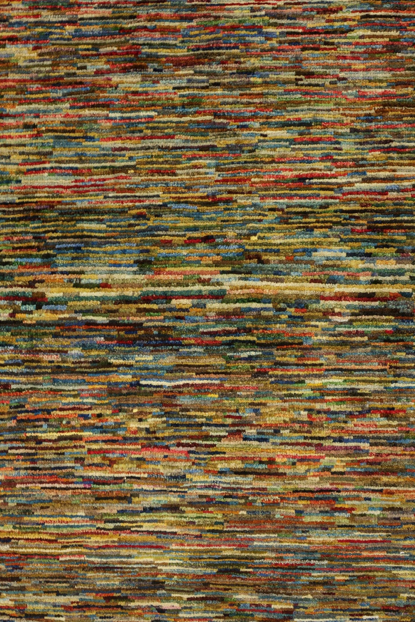 Abrash Handwoven Tribal Rug, J79562