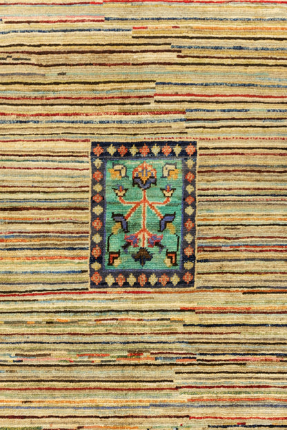 Abrash Handwoven Tribal Rug, J79563