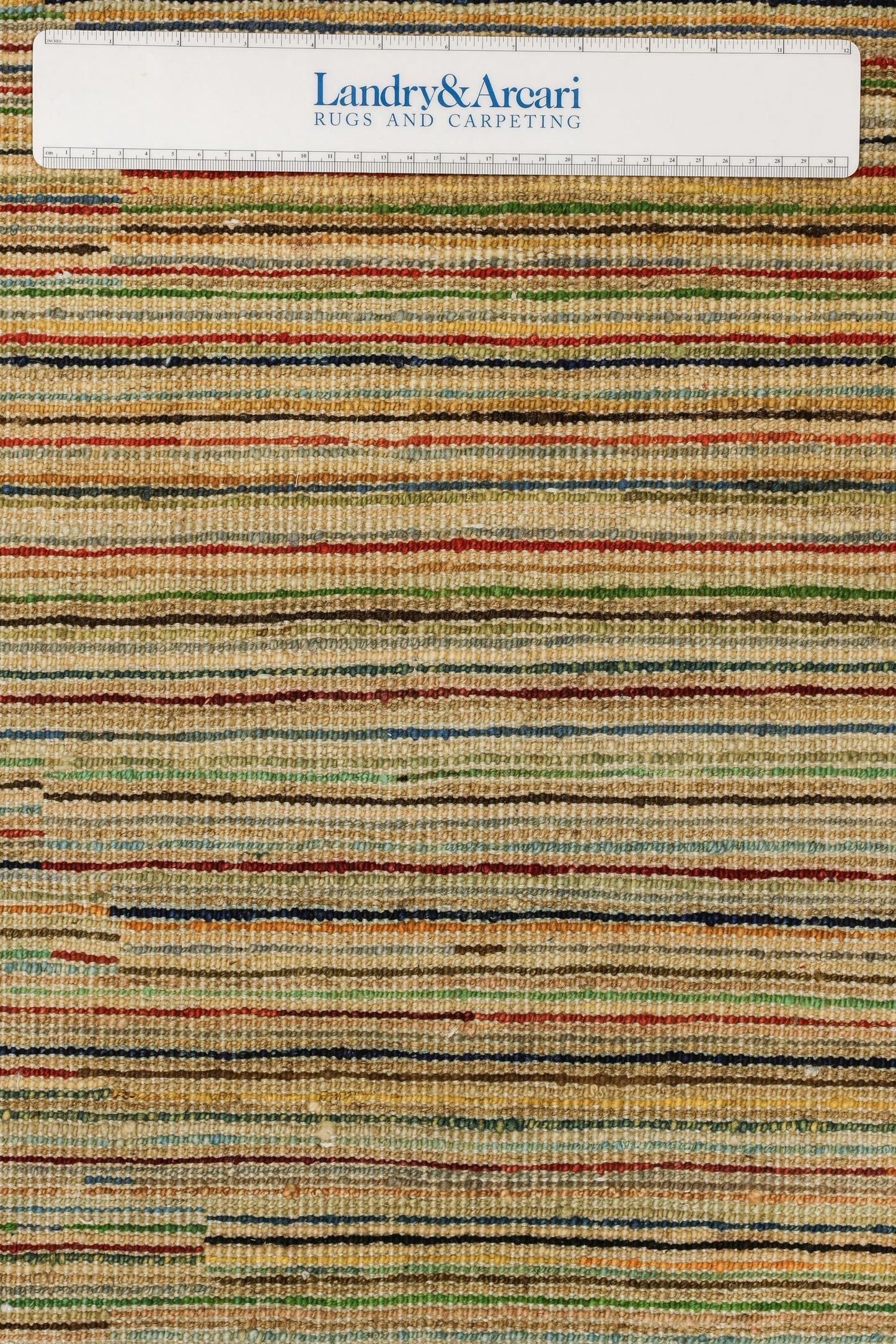 Abrash Handwoven Tribal Rug, J79563