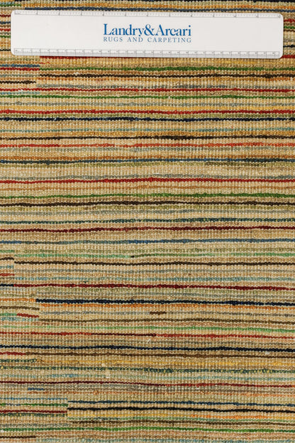 Abrash Handwoven Tribal Rug, J79563