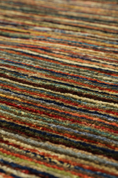 Abrash Handwoven Tribal Rug, J79564