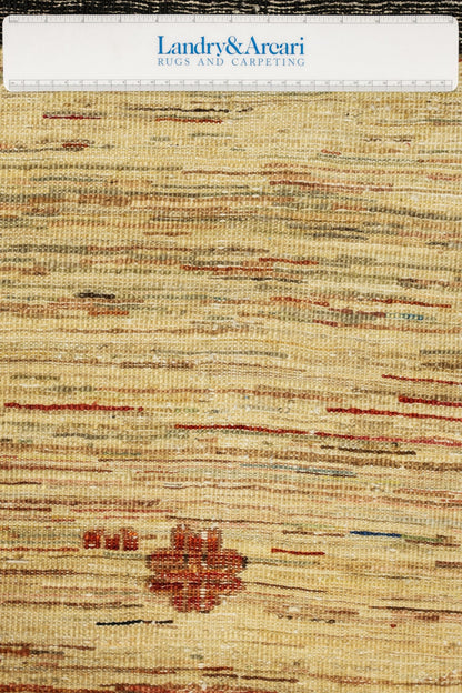 Abrash Handwoven Tribal Rug, J79569
