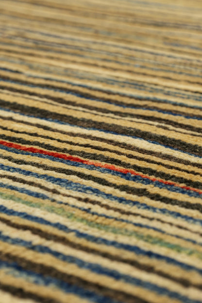 Abrash Handwoven Tribal Rug, J79571