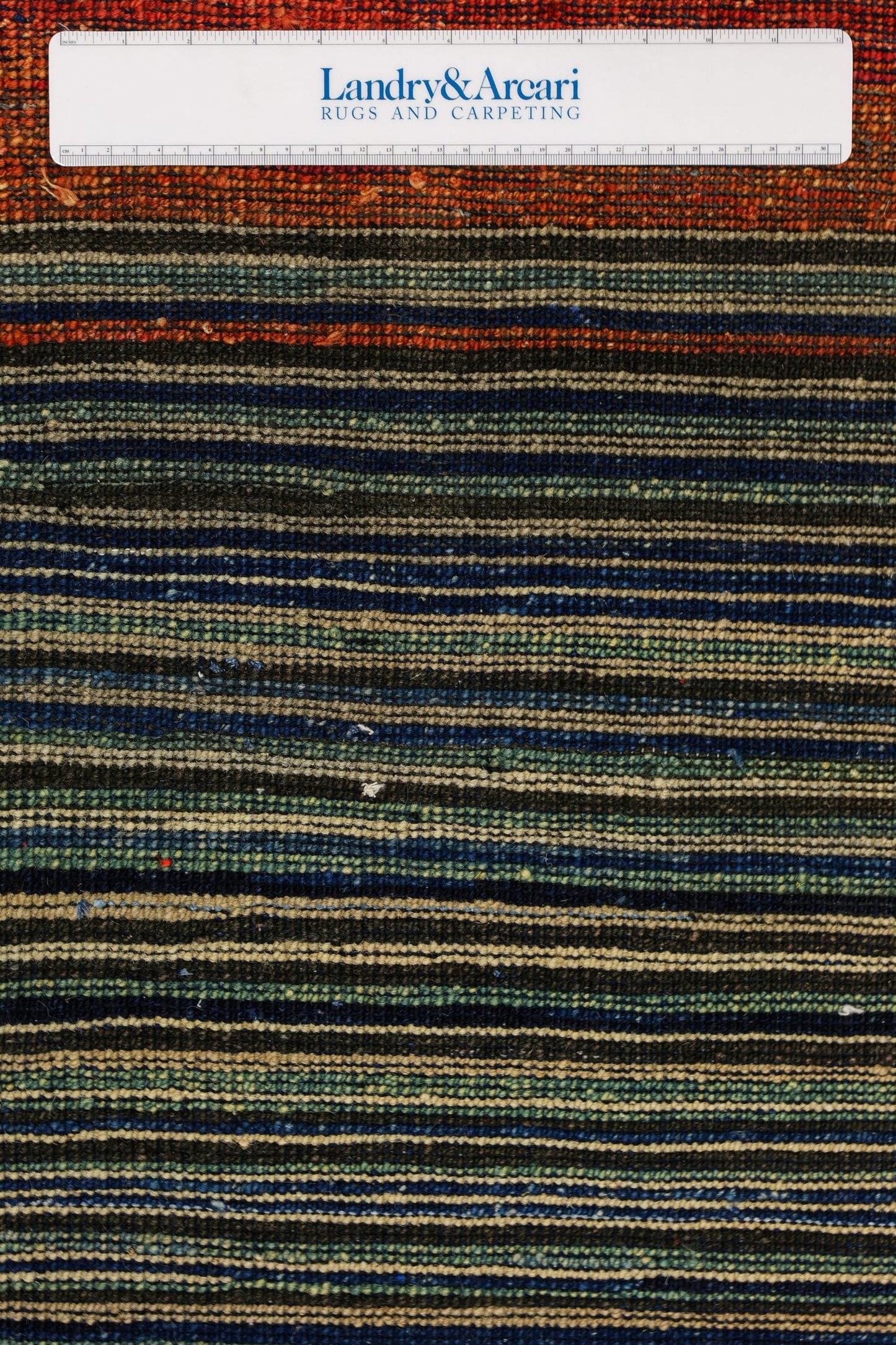 Abrash Handwoven Tribal Rug, J79571