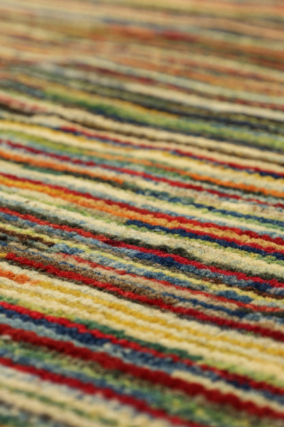 Abrash Handwoven Tribal Rug, J79574