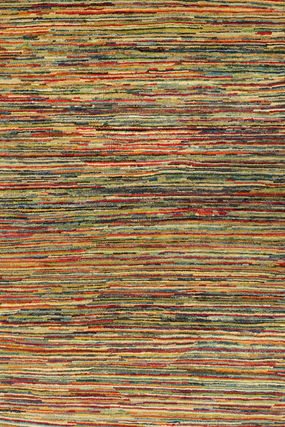 Abrash Handwoven Tribal Rug, J79574