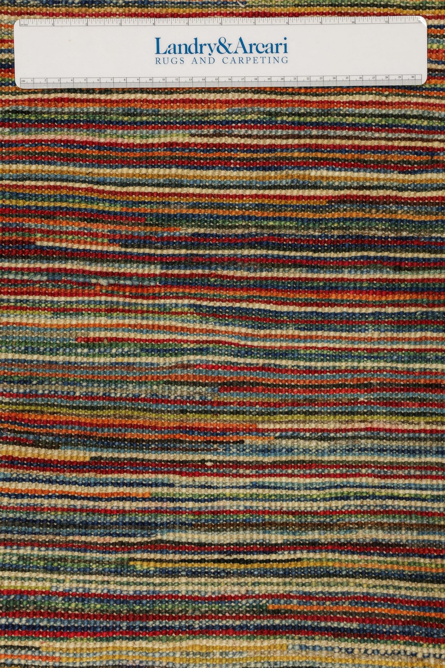 Abrash Handwoven Tribal Rug, J79574