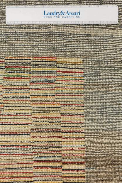 Abrash Handwoven Tribal Rug, J79575