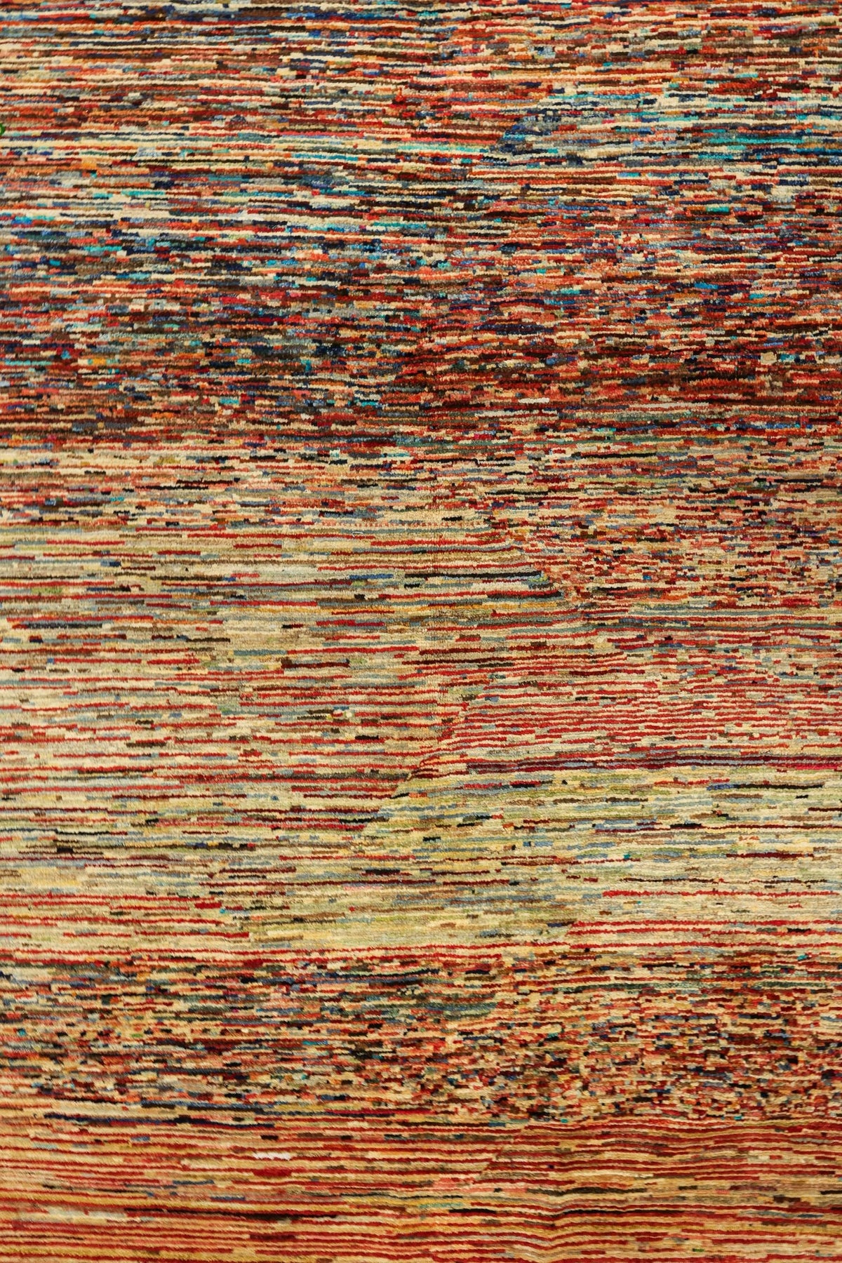 Abrash Handwoven Tribal Rug, J79579