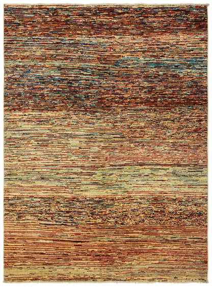 Abrash Handwoven Tribal Rug