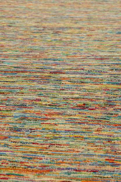 Abrash Handwoven Tribal Rug, J79582