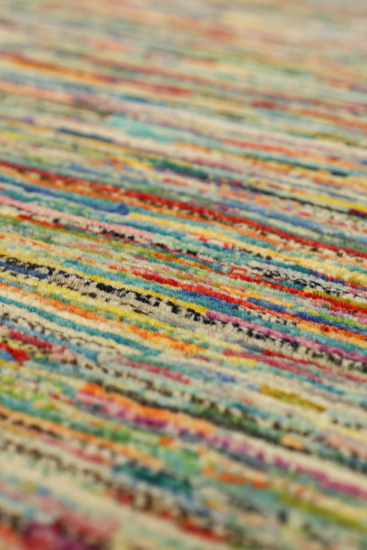 Abrash Handwoven Tribal Rug, J79582