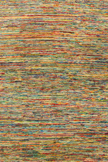 Abrash Handwoven Tribal Rug, J79582