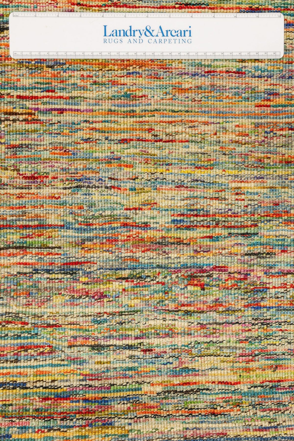 Abrash Handwoven Tribal Rug, J79582