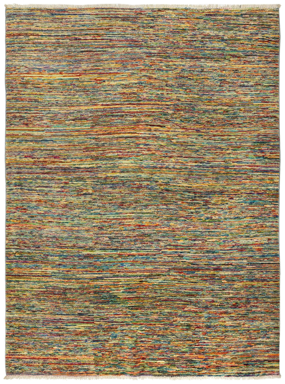 Abrash Handwoven Tribal Rug
