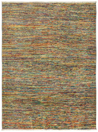Abrash Handwoven Tribal Rug