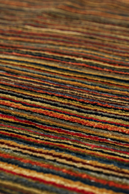 Abrash Handwoven Tribal Rug, J79585