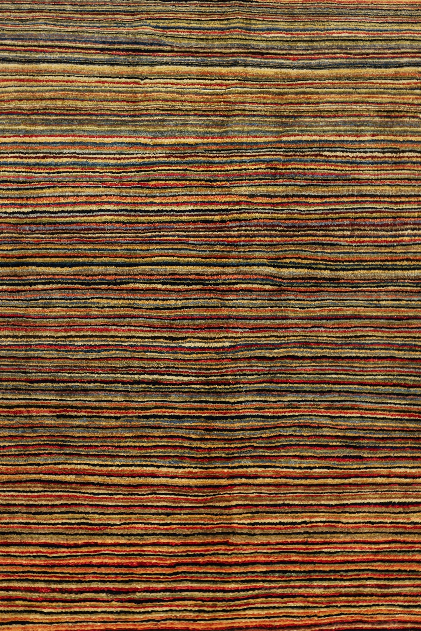 Abrash Handwoven Tribal Rug, J79585