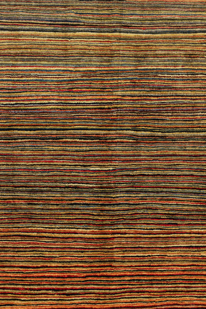 Abrash Handwoven Tribal Rug, J79585