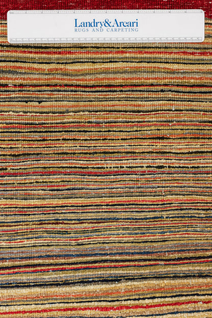 Abrash Handwoven Tribal Rug, J79585
