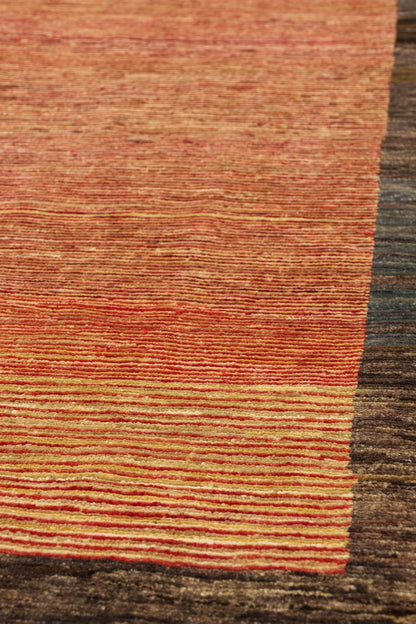 Abrash Handwoven Tribal Rug, J79586