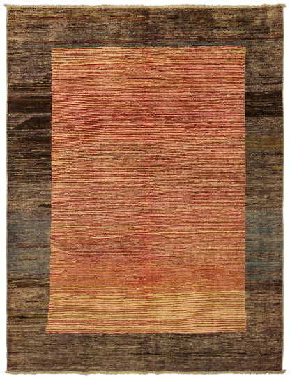 Abrash Handwoven Tribal Rug