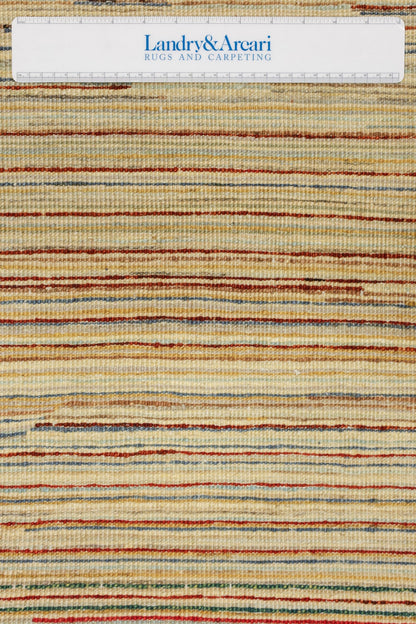 Abrash Handwoven Tribal Rug, J79588