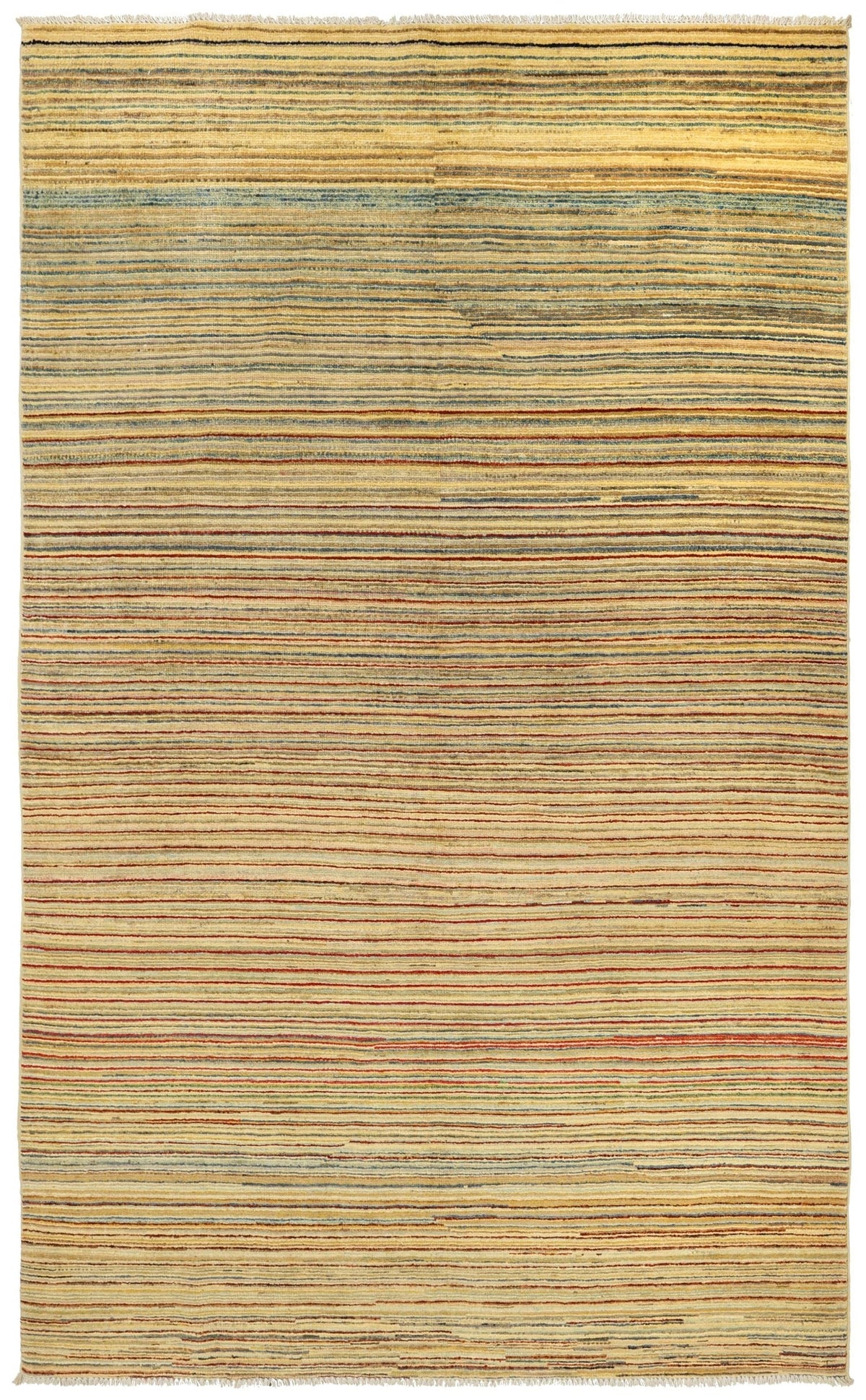 Abrash Handwoven Tribal Rug