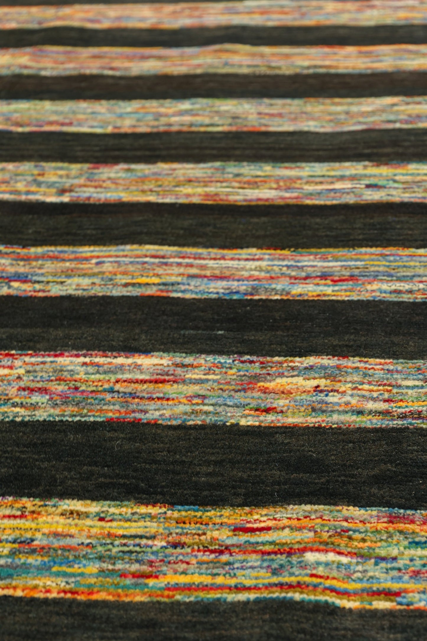 Abrash Handwoven Tribal Rug, J79591