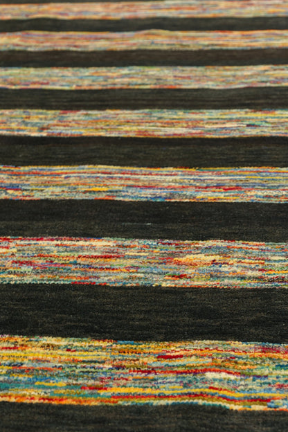 Abrash Handwoven Tribal Rug, J79591