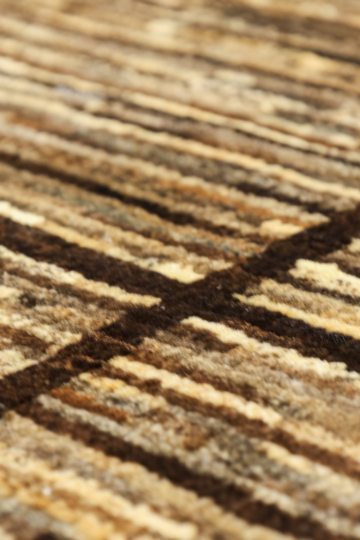 Abrash Handwoven Tribal Rug, J79594