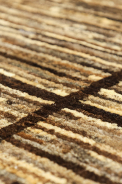 Abrash Handwoven Tribal Rug, J79594