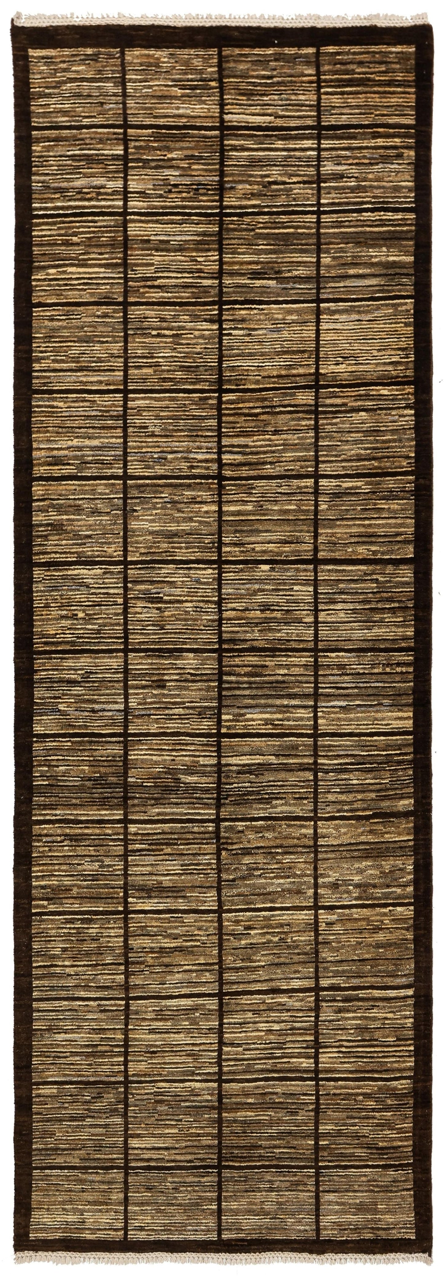 Abrash Handwoven Tribal Rug