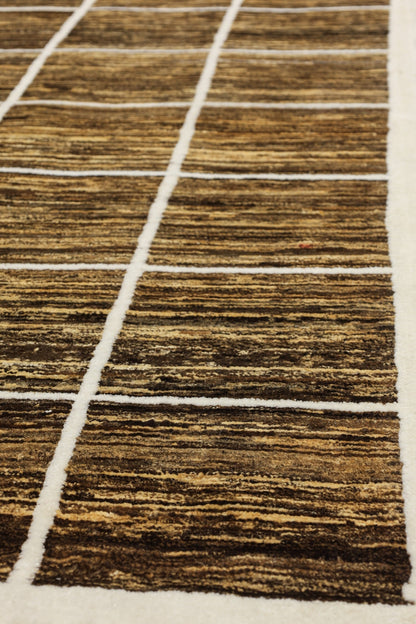 Abrash Handwoven Tribal Rug, J79595