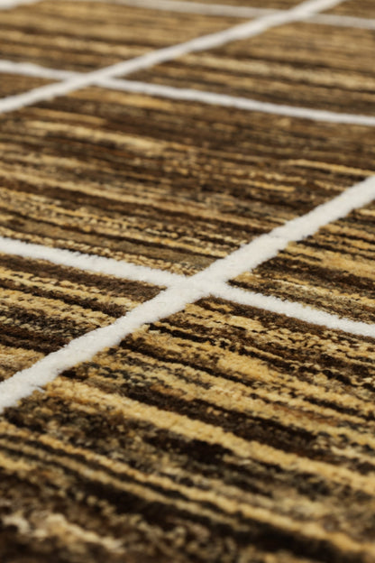 Abrash Handwoven Tribal Rug, J79595