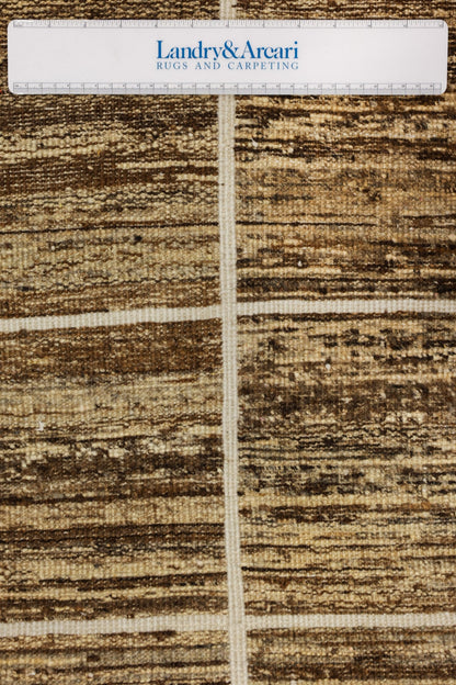 Abrash Handwoven Tribal Rug, J79595