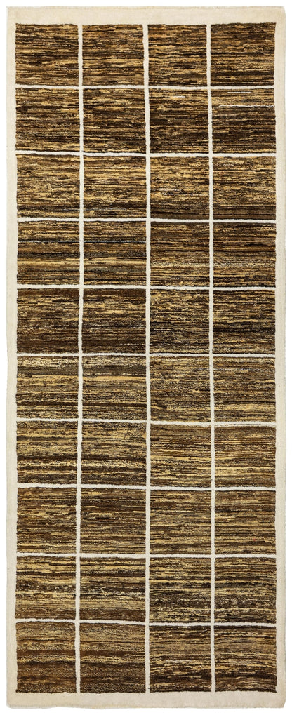 Abrash Handwoven Tribal Rug