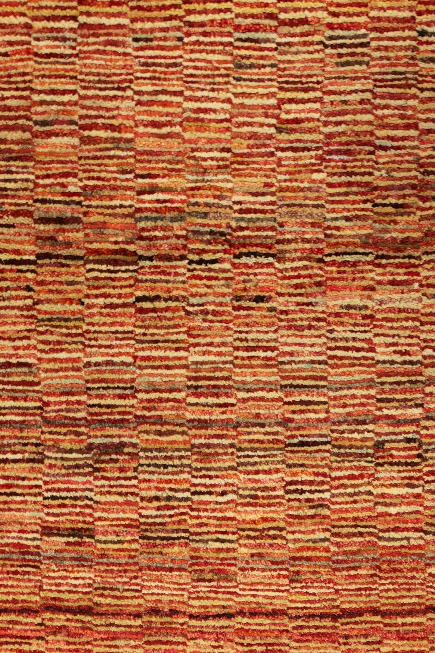 Abrash Handwoven Tribal Rug, J79600