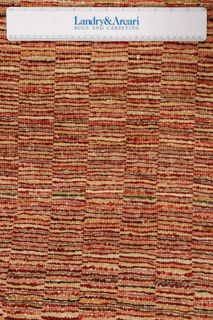 Abrash Handwoven Tribal Rug, J79600