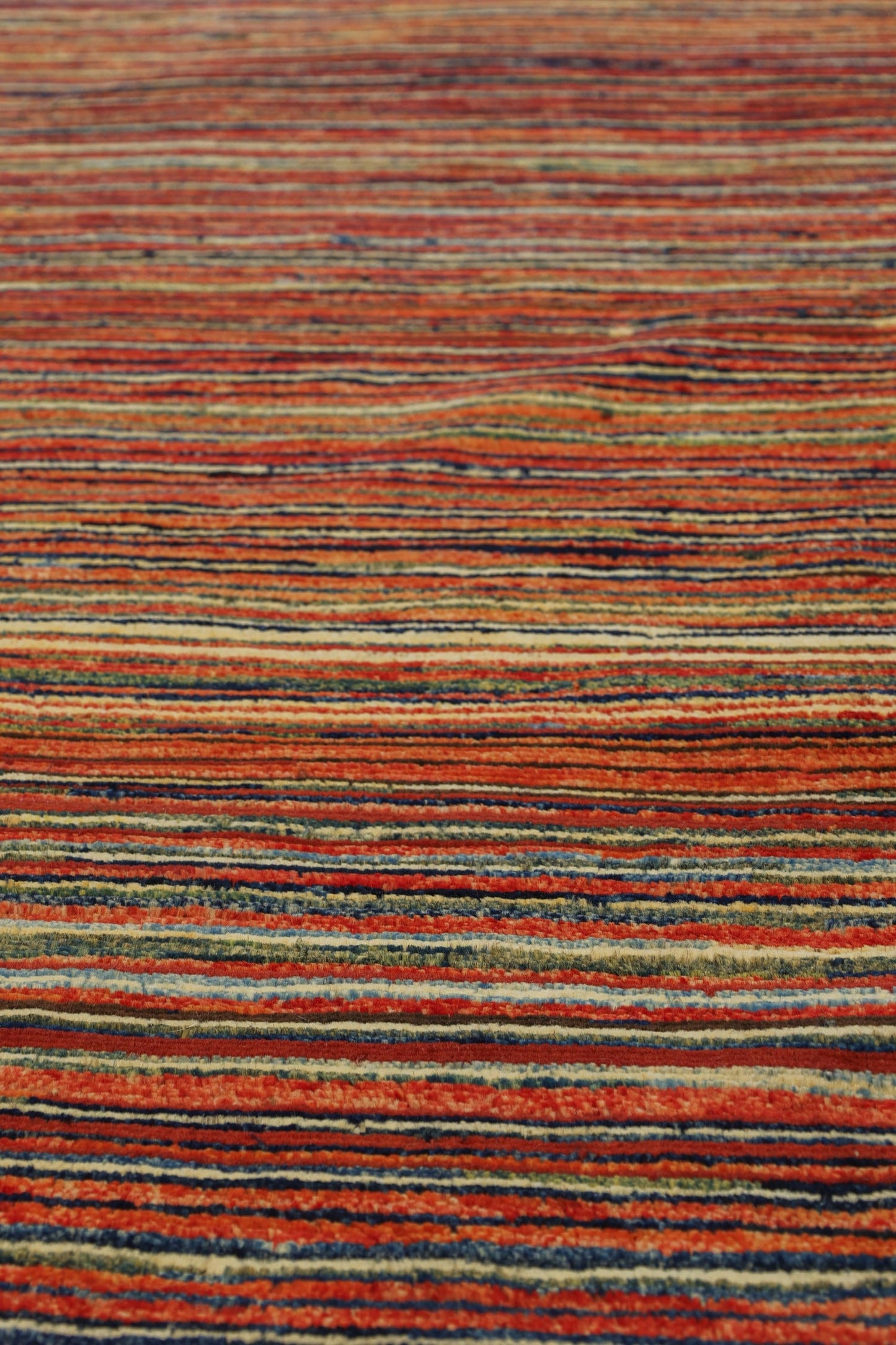 Abrash Handwoven Tribal Rug, J79602