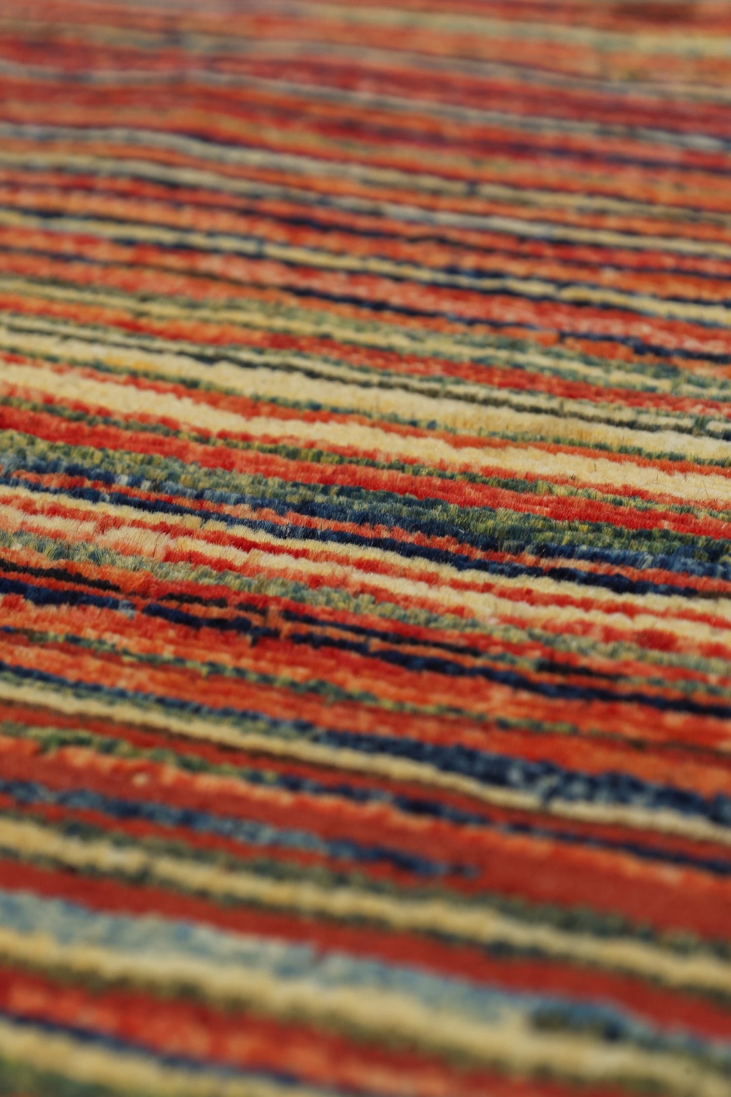 Abrash Handwoven Tribal Rug, J79602