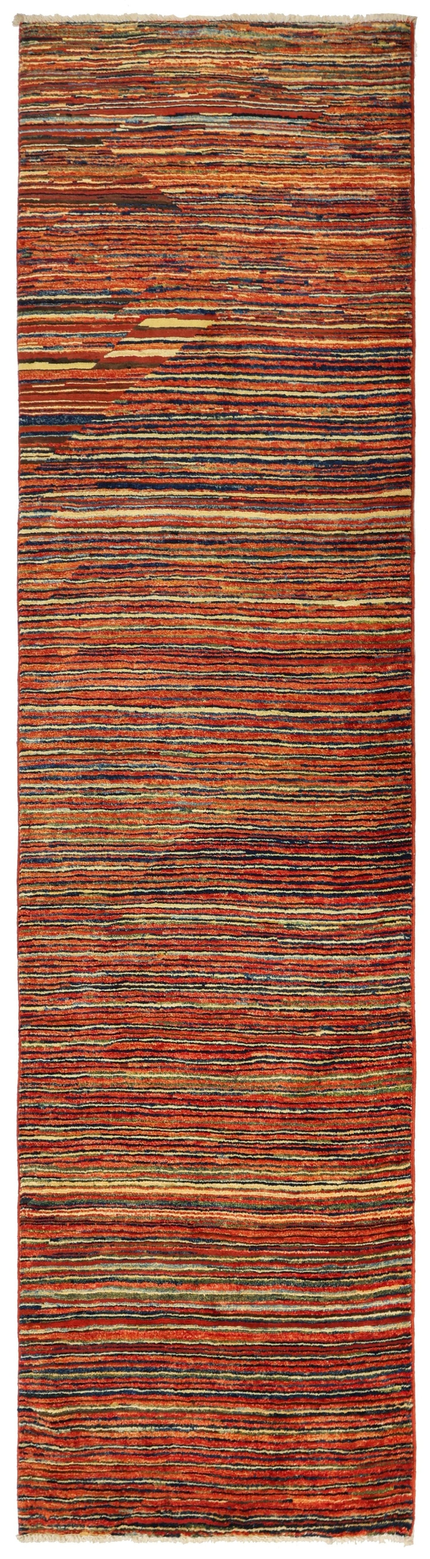 Abrash Handwoven Tribal Rug